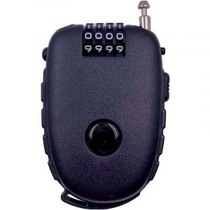 Antivol V&eacute;lo, Cadenas V&eacute;lo, Antivol C&acirc;ble, Antivol Poussette avec C&acirc;ble r&eacute;tractable 70cm pour v&eacute;lo, Ski, Snowboard et Poussette