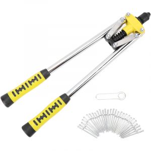 Gistuch - Pince &agrave; Rivets aveugles, Riveteuses pour Rivets Aluminium et Acier, Kit Professionnelle de Pinces &agrave; Riveter Robuste, Pince de rivetage avec