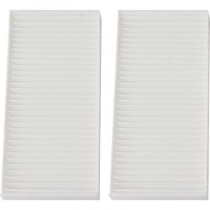 Filtre à air de cabine de voiture 2 pièces 55111302AA, 68233626AA pour Jeep Wrangler 3.6L 2.8 3.8 3.6 V6