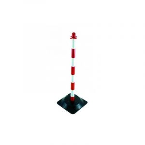 Sofop - taliaplast - Poteau de support (h90cm) lest (2,800kg) rouge/blanc