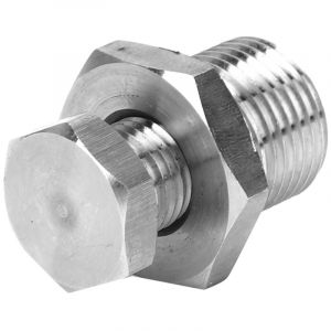 Adaptateur r&eacute;ducteur de bonde O2 M18 x 1,50 vers M12 x 1,25 pour Silvia S13 S14