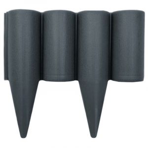 Bordure Rondin Chocolat Long 25 Cm Haut 12,5 Cm Epaisseur 3 Cm