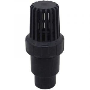 Clapet pied clapet anti retour a boule aspiration 25 32 40 mm clapet crepine anti retour antiretour pvc piscine pompe (Diam&egrave;tre Int&eacute;rieur 40mm)