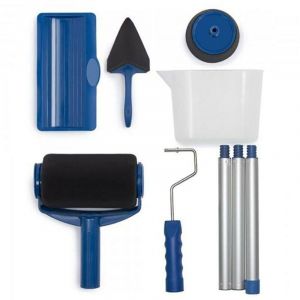 Rouleau &agrave; peinture sans couture Paint Roller Set Runner Pro pour la peinture de murs, portes, planchers, plafonds, Toit ou autre grande surface, pas