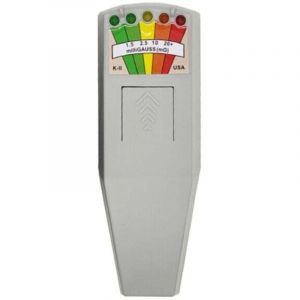 K2 Testeur de Rayonnement Champ &eacute;Lectromagn&eacute;Tique Num&eacute;Rique Tenu dans la Main 5 LED Gauss EMF M&egrave;Tre pour S&eacute;Curit&eacute; Personnelle Chasse Aux Fant&ocirc;Mes