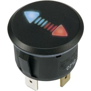 SCI - R13-927-01-WWUR-UR Interrupteur variateur pour lautomobile R13-927-01-WWUR-UR 30 v/dc 1 x Off/On à accrochage IP64 - noir