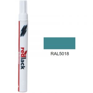 Peinture feutre retouche Bleu turquoise RAL 5018 Brillant multisupport Redlack