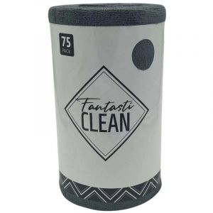 Rouleau 75 Chiffons Microfibre Pre-Decoupes