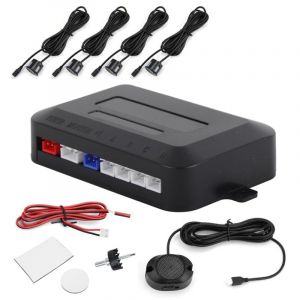 Zoternen - Aide au stationnement arri&egrave;re, pdc, ensemble d'aide au stationnement, indicateur d'alerte sonore, capteur de stationnement, kit de radar