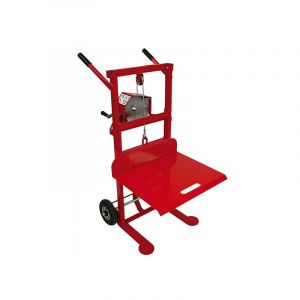 Diable élévateur avec plateau amovible - Roues caoutchouc - 250 kg - 300209
