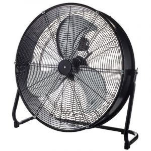 Bimar - Ventilateur de Sol Vento, Métal, Noir, 72,8x70x24,3 cm