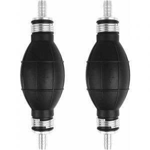 8mm Poire d'Amorçage Carburant Auto Bateau , Pompe à Main pour Transférer le Gaz Carburant Diesel Eau Liquide Automobile Jardin Pompe，Fonepro