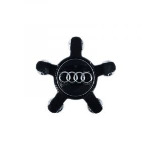Tuserxln - 4 Pièces Auto Cache Moyeux Capuchons De Centre pour Audi A3 A4L A5 A6L A8L Q3 Q5, Centre de Jante Capuchons Cache de Roue Centrale