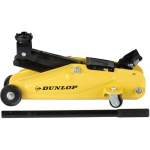 DUNLOP Cric Rouleur 2000kg - Cric Hydraulique Compact & Puissant, Capacit&eacute; 2T, Maniable, S&eacute;curis&eacute;, Entretien & R&eacute;paration