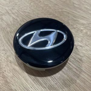 Cache-moyeu de roue 60mm pour Hyundai Verna &ndash; Centre de jante voiture, capuchon de moyeu, cache roue automobile, kit 4 pi&egrave;ces, accessoire jante