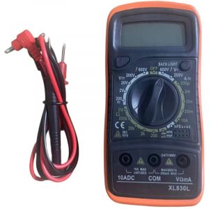Multimètre Numérique, 2000 Comptes Multimètre, Testeur Electrique Professionnel Avec Écran LCD, Multimètre Digital, Ampèremètre, Ohmmètre, pour