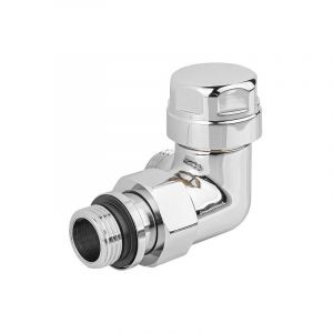 Vanne thermostatique 130TA S, chrom&eacute;e DN15 (1/2"), &eacute;querre gauche