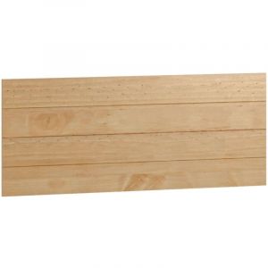 Tête de lit pour jeunes de 90 cm en bois de pin de couleur blanche ou chêne de 110 cm