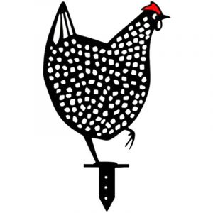 Poule Decorative Jardin, Poule Yard Art Jardin Statues, Sculptures et Statues de Jardin Decoration Exterieur Jardin, Deco Jardin Exterieur Animaux