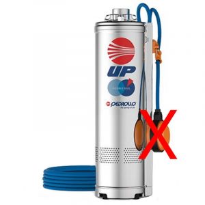 Pompe immergée pour cuve Pedrollo up 2/5 sans flotteur 1,1kW surpresseur 6' Triphasé eau potable Cable 20 metres