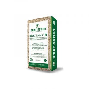 Chaux Saint-astier - Chènevotte pour le bâtiment isocanna saint astier, Sac de 20kg