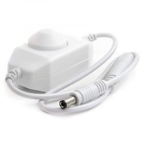 DC 12V-24V 3A LED Strip Dimmer Switch Contr&ocirc;leur Gradateur Bande LED SMD Gradateur Rotatif Ruban LED COB Commutateur Variateur Dimmable 5,5mm x 2,1mm