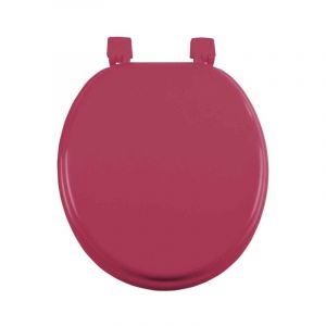 Paris Prix - Abattant wc Uni Vitamine 37cm Framboise