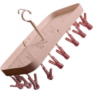 BEBUSINGOTO 1Pc Cintre Pliant &Eacute;tendoir &Agrave; Linge Pliable &Eacute;tendoir Pliable Cintres Pliants &Eacute;tag&egrave;re De Rangement pour Cravate Cintres sans Trace Cintre