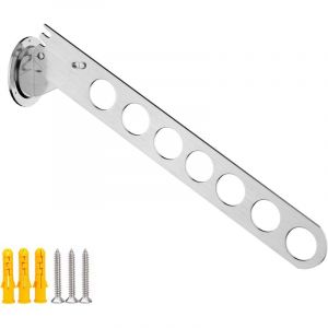 Mural Porte Manteau Pliant, Porte Cintre Mural Rabattable, Pat&egrave;re Crochet Porte Cintre Cintre S&eacute;chage Porte pour V&ecirc;tements Mural Pliable Crochet