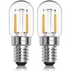 Ampoule Refrigerateur Led E14 1w 230V, T22 Ampoule Frigo Led E14 Blanc Froid 6000K, &Eacute;quivalent Lampe halog&egrave;ne 10W-15W, Petit LED E14 Pour Frigo,