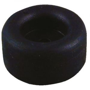 Butoir de sol caoutchouc noir hauteur 10mm diam&egrave;tre 20mm - SELECT HARDWARE - 325560V