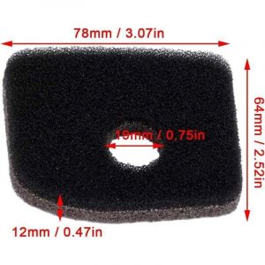 Kit de Filtre &agrave; air pour STIHL BG56 BG56C SH56C BG66 BG66C BG86 BG86CE BG86CEZ SH56 SH86 SH86C BR200 SR200 souffleurs de Feuilles Remplacer 4241 120