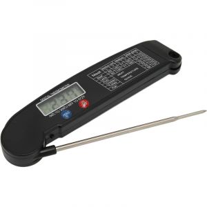 Thermomètre à viande, thermomètre pour barbecue, thermomètre numérique portable multifonction à lecture instantanée, thermomètre à viande numérique