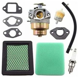 GCV 190 Carburateur avec Bougie D'allumage Ligne de Carburant pour Honda GCV190 GCv160 Moteur Convient pour tondeuse &agrave; gazon 16100-z0y-m42