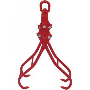 Grappin &agrave; b&ucirc;ches de 36 pouces &agrave; 4 griffes pour Pinces &agrave; b&ucirc;ches, Crochet &agrave; Griffes en Bois, Pinces de Levage de B&ucirc;ches, Pinces de levage de B&ucirc;ches