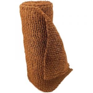 Aquagart - 9 m filet anti-&eacute;rosion en fibre de coco 1 m de large, film pour bassin de jardin, natte en fibre de coco 750 g