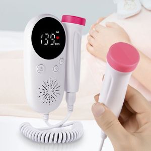Doppler Foetal Doppler Baby Prenatal Moniteur Lcd Display Fetus-Voice Compteur Femme Enceinte Produit De Soin Quotidien,
