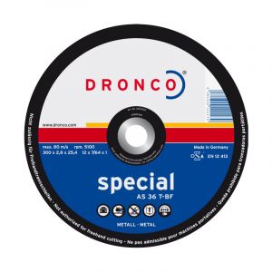 Disque &agrave; tron&ccedil;onner acier AS 36 T 300x2,8mm - DRONCO - 2300220