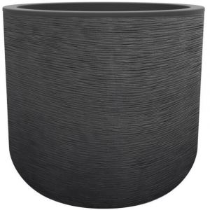 EDA - produit d'occasion] plastique - Pot rond 50 cm GraphitUp - 67 l - Gris anthracite