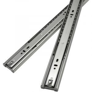 Vingo - einfeben Glissi&egrave;res de tiroirs Coulisses pour charges lourdes softclose Coulisses &agrave; sortie totale 45mm 600mm 8X