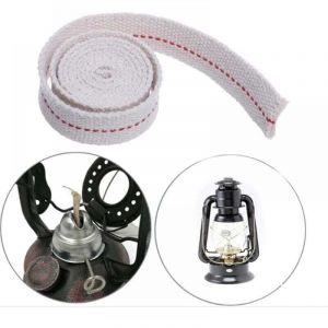M&egrave;che Lampe &Agrave; HuileLongueur 5m-M&egrave;che Lampe &Agrave; P&eacute;trole Largeur 10mmM&egrave;che , XU,Lampe ✮100% Coton✮ Destin&eacute; &agrave; Lampe &Agrave; Petrole/Lanterne &Agrave; Huile- Lampe