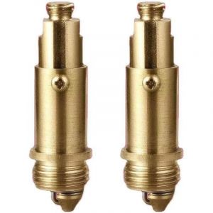 Lot De 2 Bondes &Agrave; Ressort en Laiton pour Bonde De Baignoire Pop Up Click Clack,pour Bonde Clic Clac pour Lavabo,Remplacement De Qualit&eacute; pour &Eacute;vier De