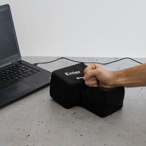 Gadget Fun - Be Mix - Touche Entr&eacute;e Anti Stress - Usb - Noir