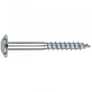 Vis Penture Inviolable 2 pièces TORX T40 7X50 Acier zingué-1 pièce