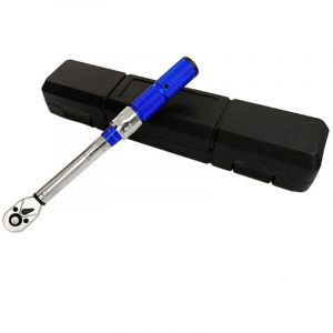 Cl&eacute; dynamom&eacute;trique 1/4", 1-5 NM Kit de cl&eacute;s dynamom&eacute;triques pour v&eacute;lo et moto, 0,2 NM Micro r&eacute;glage avec blocage, cl&eacute; dynamom&eacute;trique avec t&ecirc;te &agrave;