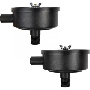 Enowelir Filtre Silencieux Compresseur D'air Accessoires, &agrave; air Comprim&eacute; 1/2" 20mm Male Filetage Plastiques Coque Air Compresseur Silencieux Filtres