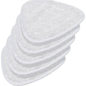 Lot de 5 Recharge pour Balai Vapeur Vileda Steam, Nettoyeur Serpillere Balai Vapeur, Accessoire Balai Vapeur Microfibre Compatible avec Vileda Steam,