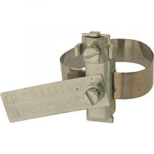 Boite de 10 colliers de liaison équipotentielle cle Long. 190mm