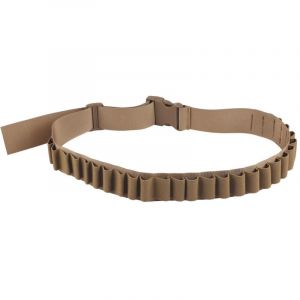 Ceinture bandouli&egrave;re porte-cartouches pour fusil de chasse, support de munitions tir sportif (couleur kaki)