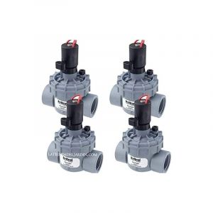Lot de 4 Électrovanne d'arrosage 1'' 9V Irritrol 2400MT, pour les programmateurs à piles